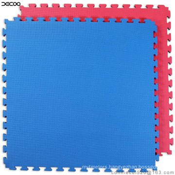 T Pattern Purple Green Color Eva Taekwondo Mat